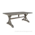French Style Furniture (Elm dining table D1606)
